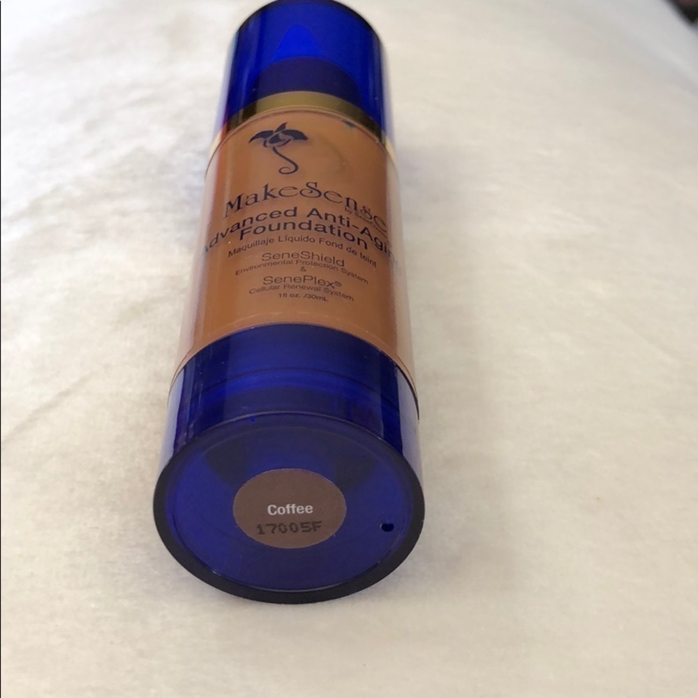 Full-size Coffee Advanced Anti-Aging Foundation MakeSense by SeneGence/LipSense